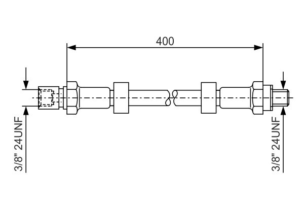 BOSCH 1 987 476 146 Brake Hose