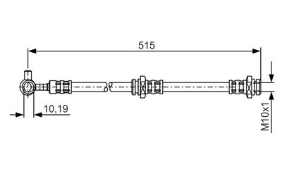 Brake Hose BOSCH 1 987 476 378