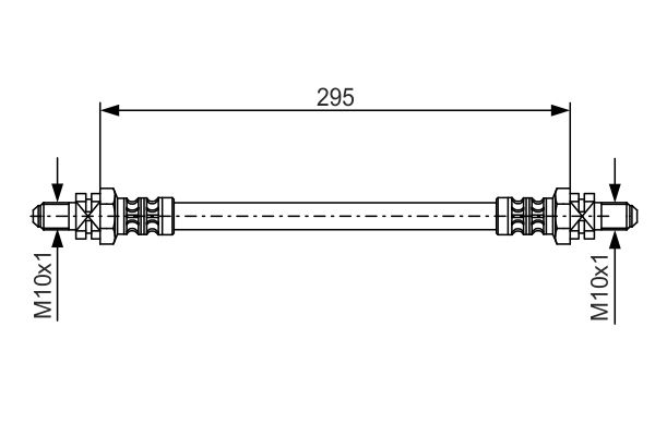 BOSCH 1 987 476 382 Brake Hose