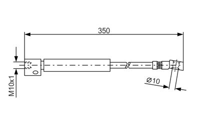 Brake Hose BOSCH 1 987 476 409