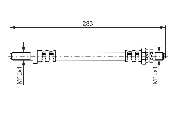 BOSCH 1 987 476 420 Brake Hose