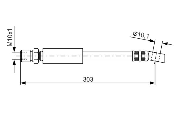BOSCH 1 987 476 426 Brake Hose