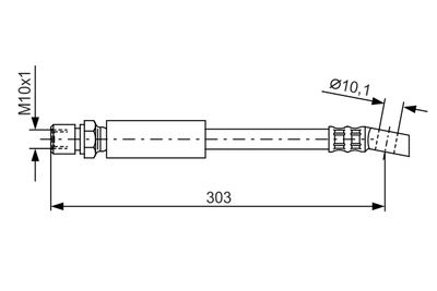 Brake Hose BOSCH 1 987 476 426