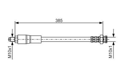 Brake Hose BOSCH 1 987 476 461