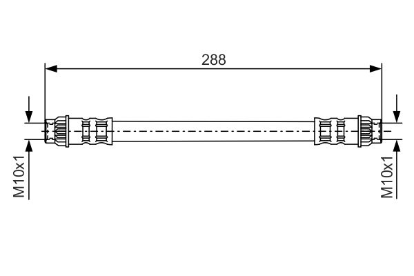 BOSCH 1 987 476 557 Brake Hose