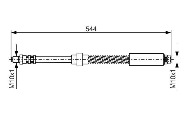 BOSCH 1 987 476 559 Brake Hose