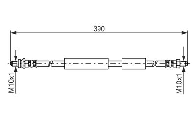 Brake Hose BOSCH 1 987 476 603