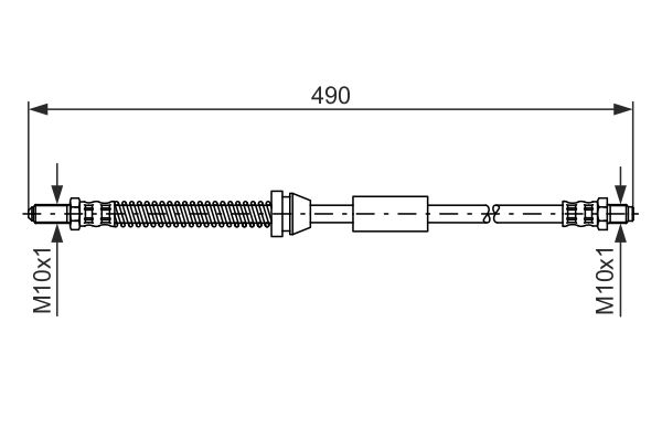 BOSCH 1 987 476 607 Brake Hose