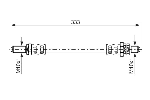 BOSCH 1 987 476 619 Brake Hose