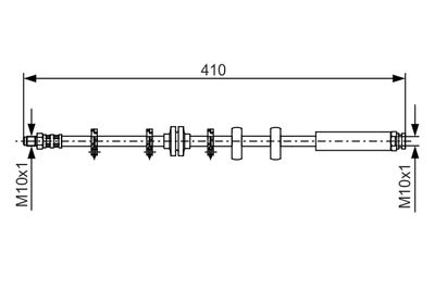 Brake Hose BOSCH 1 987 476 639