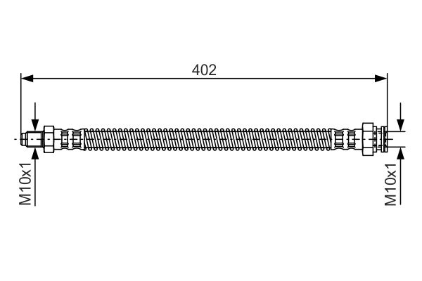 BOSCH 1 987 476 667 Brake Hose