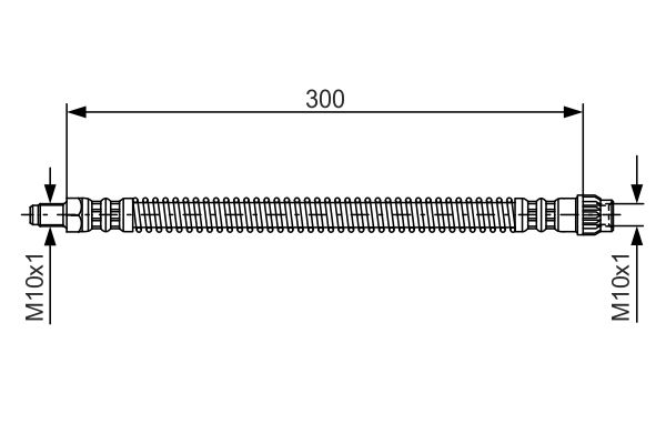 BOSCH 1 987 476 679 Brake Hose