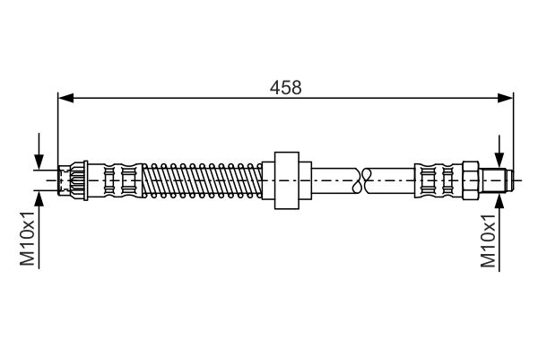 BOSCH 1 987 476 730 Brake Hose