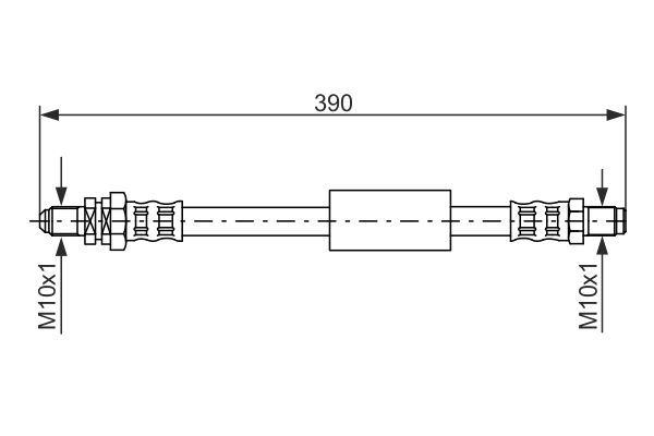 BOSCH 1 987 476 840 Brake Hose