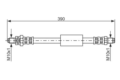 Brake Hose BOSCH 1 987 476 840