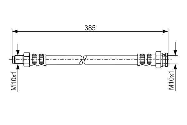 BOSCH 1 987 481 018 Brake Hose