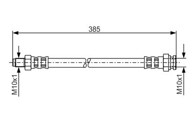 Brake Hose BOSCH 1 987 481 018