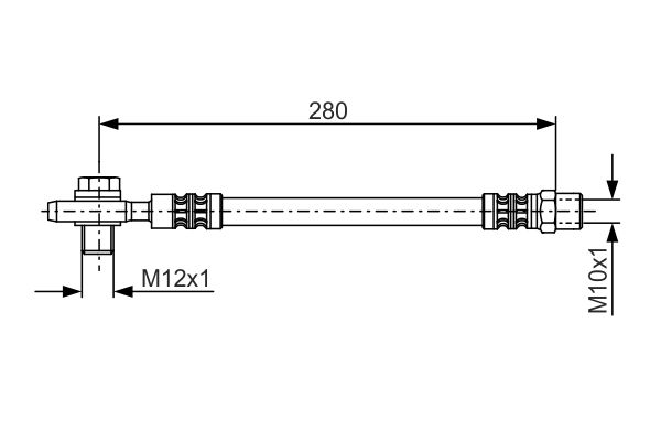 BOSCH 1 987 481 082 Brake Hose