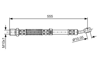 Brake Hose BOSCH 1 987 481 144