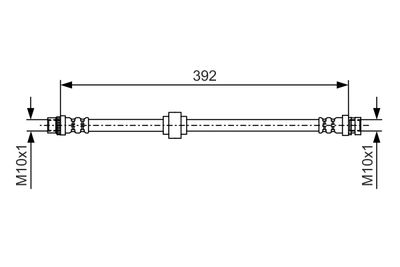 Brake Hose BOSCH 1 987 481 188