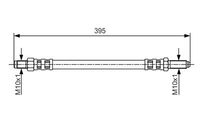 Brake Hose BOSCH 1 987 481 213