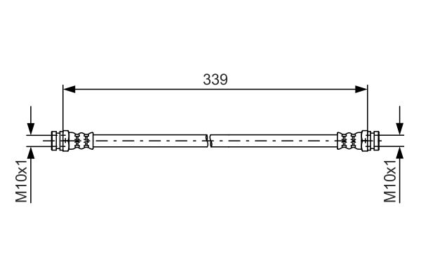 BOSCH 1 987 481 578 Brake Hose