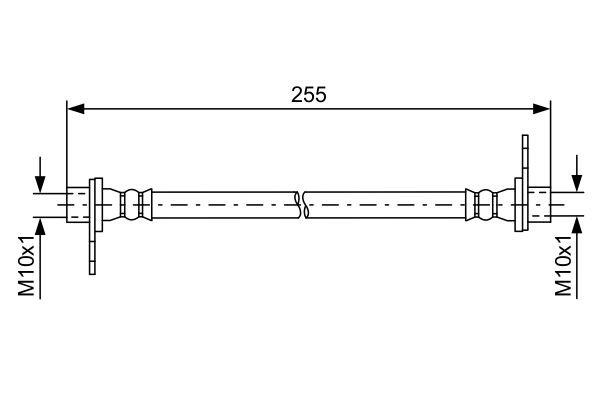 BOSCH 1 987 481 585 Brake Hose