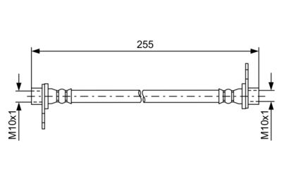 Brake Hose BOSCH 1 987 481 585