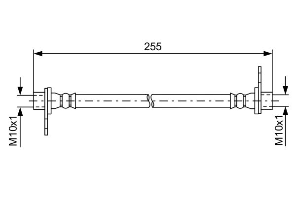 BOSCH 1 987 481 586 Brake Hose