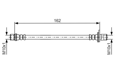 Brake Hose BOSCH 1 987 481 638