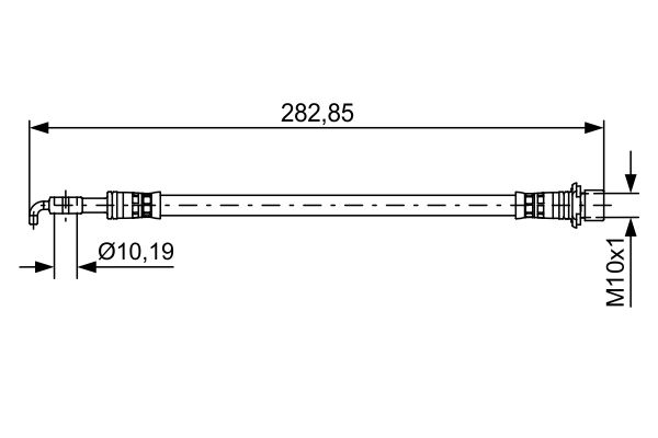 BOSCH 1 987 481 643 Brake Hose