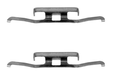 Accessory Kit, disc brake pad BOSCH 1 987 474 032