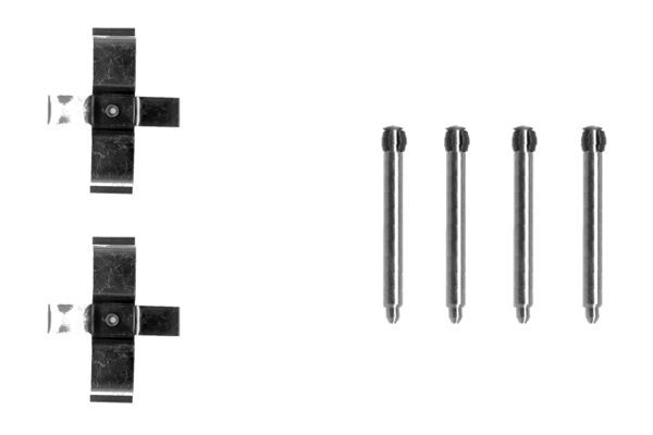 BOSCH 1 987 474 180 Accessory Kit, disc brake pad