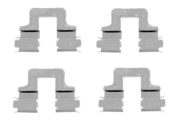 BOSCH 1 987 474 314 Accessory Kit, disc brake pad
