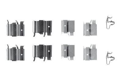 Accessory Kit, disc brake pad BOSCH 1 987 474 321