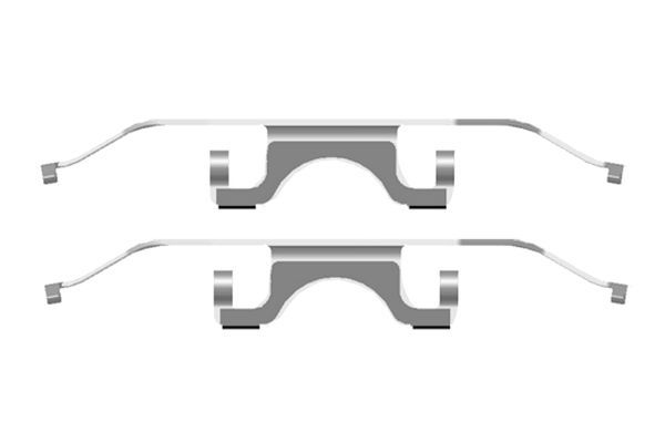 BOSCH 1 987 474 322 Accessory Kit, disc brake pad