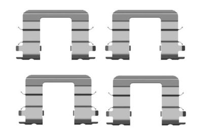 Accessory Kit, disc brake pad BOSCH 1 987 474 441