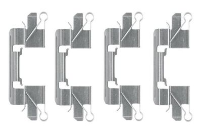 Accessory Kit, disc brake pad BOSCH 1 987 474 477
