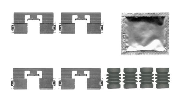 BOSCH 1 987 474 747 Accessory Kit, disc brake pad