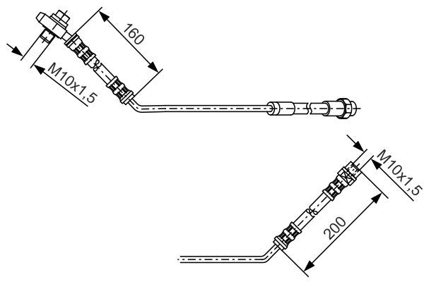 BOSCH 1 987 476 054 Brake Hose
