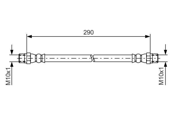 BOSCH 1 987 476 061 Brake Hose