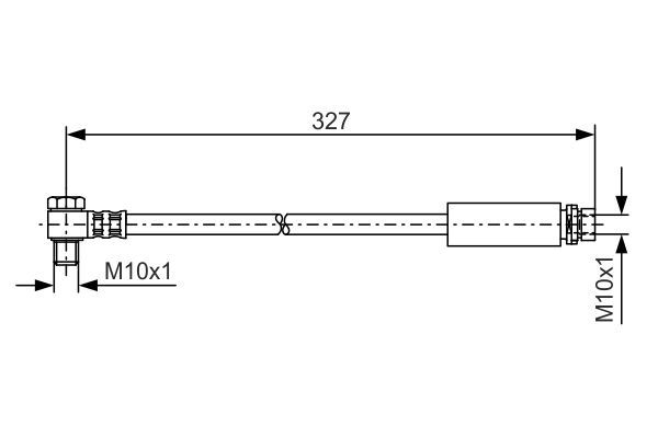 BOSCH 1 987 476 098 Brake Hose
