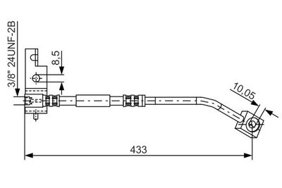 Brake Hose BOSCH 1 987 476 103