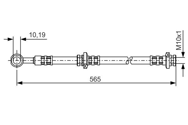 BOSCH 1 987 476 132 Brake Hose