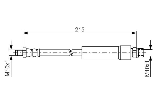 BOSCH 1 987 476 142 Brake Hose
