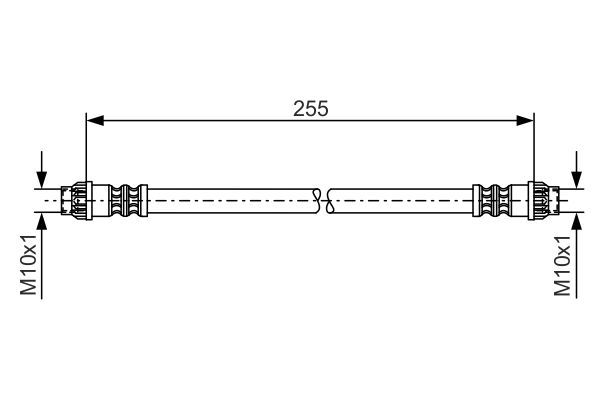 BOSCH 1 987 476 178 Brake Hose