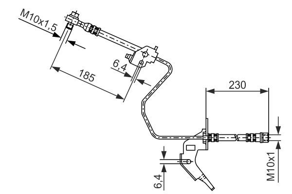 BOSCH 1 987 476 200 Brake Hose