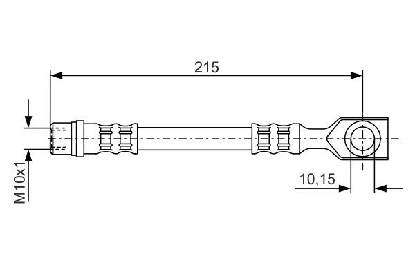 BOSCH 1 987 476 201 Brake Hose