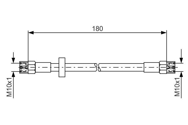 BOSCH 1 987 476 216 Brake Hose