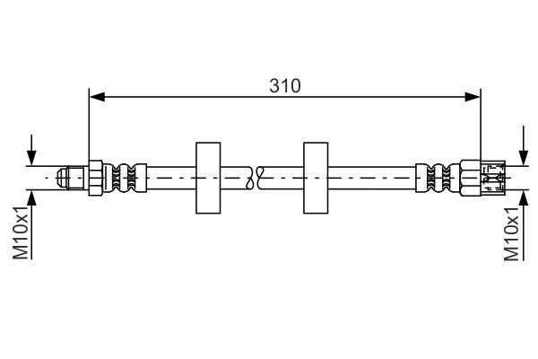 BOSCH 1 987 476 217 Brake Hose
